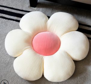 Bed and Breakfast Cushion Small Daisy Petal Cushion (Option: Flower 6petals white-60cm)